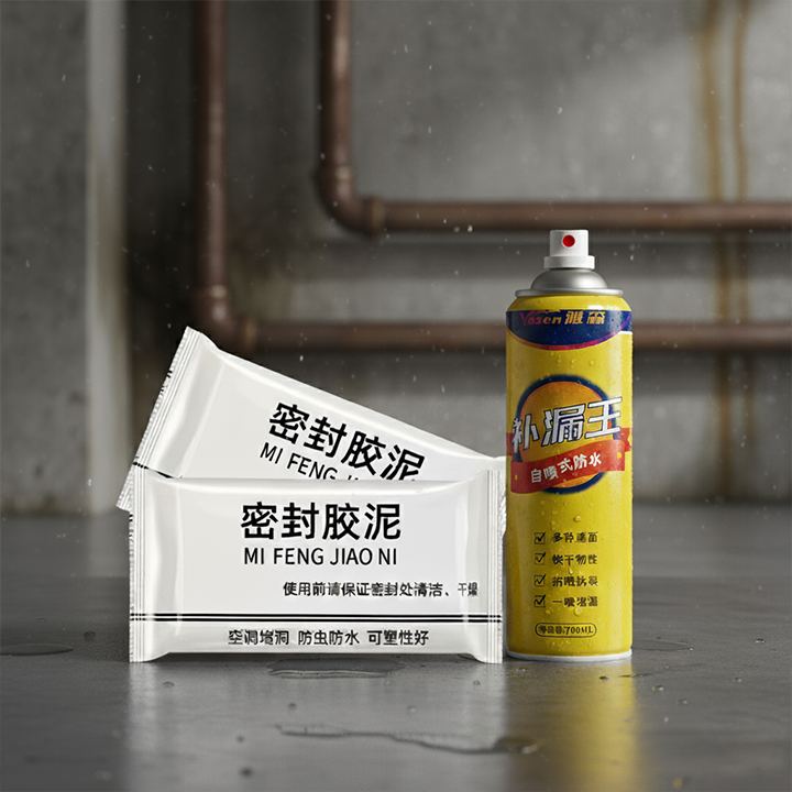 2 Στεγανωτικά Σπρέι κατά των Διαρροών και ΔΩΡΟ 2 Μονωτικές-Σφραγιστικές Πλαστελίνες!