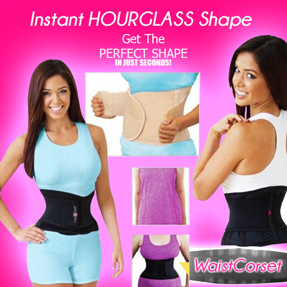WaistCorset Ελαστική Ζώνη / Κορσές Μέσης για Σύσφιξη & Αδυνάτισμα