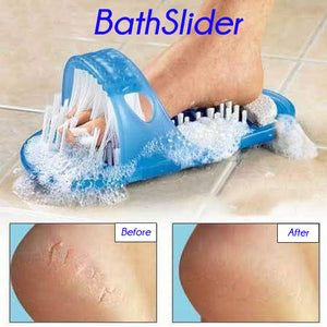 BathSlider 1 Ζευγάρι Παντόφλες Μπάνιου για Απολέπιση & Μασάζ