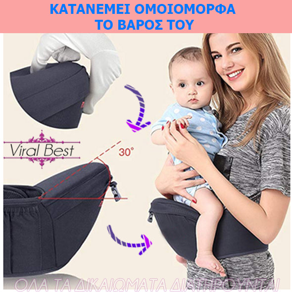 Μάρσιπος Μέσης-Καθισματάκι Μωρού