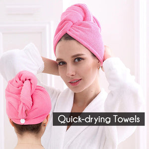 Τουρμπάνι-Πετσέτα για Υγιή & Λαμπερά Μαλλιά