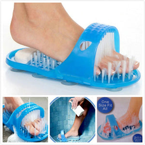 BathSlider 1 Ζευγάρι Παντόφλες Μπάνιου για Απολέπιση & Μασάζ