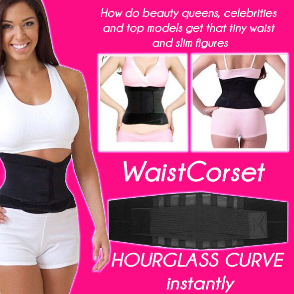 WaistCorset Ελαστική Ζώνη / Κορσές Μέσης για Σύσφιξη & Αδυνάτισμα