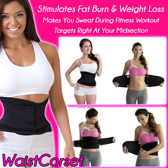 WaistCorset Ελαστική Ζώνη / Κορσές Μέσης για Σύσφιξη & Αδυνάτισμα