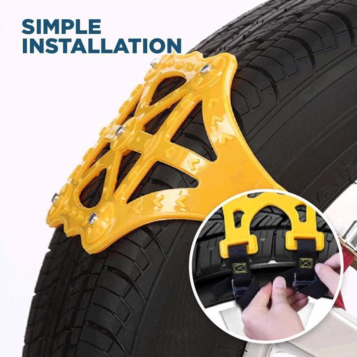 Easy AutoChains Αντιολισθητικές Αλυσίδες Χιονιού SET Βαλίτσα Με 6 ή 8 Τεμάχια