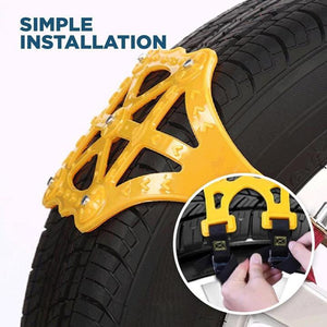 Easy AutoChains Αντιολισθητικές Αλυσίδες Χιονιού SET Βαλίτσα Με 6 ή 8 Τεμάχια